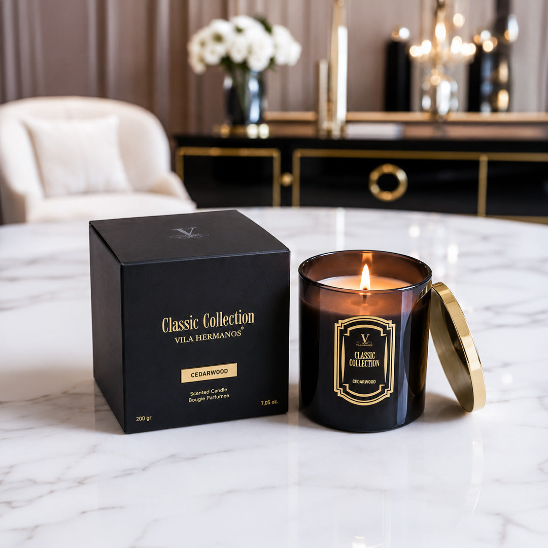 Vila Hermanos Classic Collection Cedarwood Jar Candle