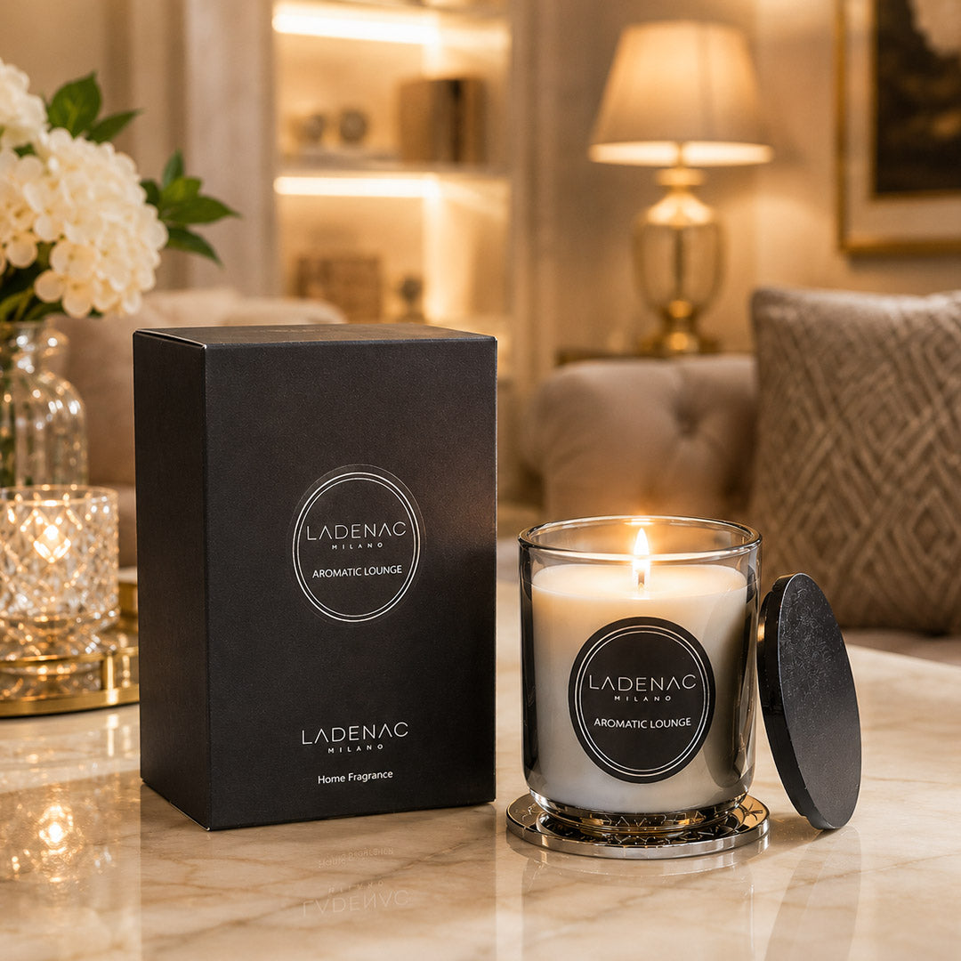 Ladenac Urban Senses Lead Grey Aromatic Lounge Jar Candle