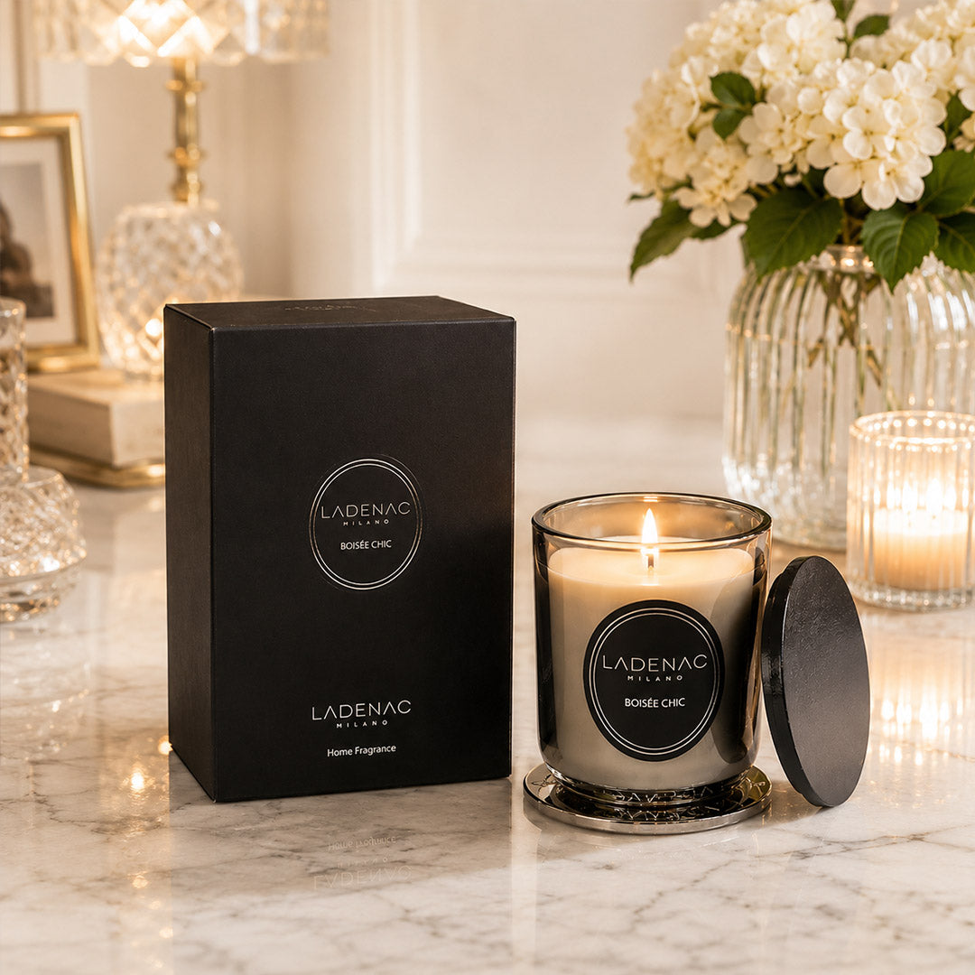Ladenac Urban Senses Lead Grey Boisee Chic Jar Candle