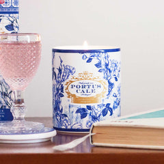 Castelbel Portus Cale Gold & Blue Candle