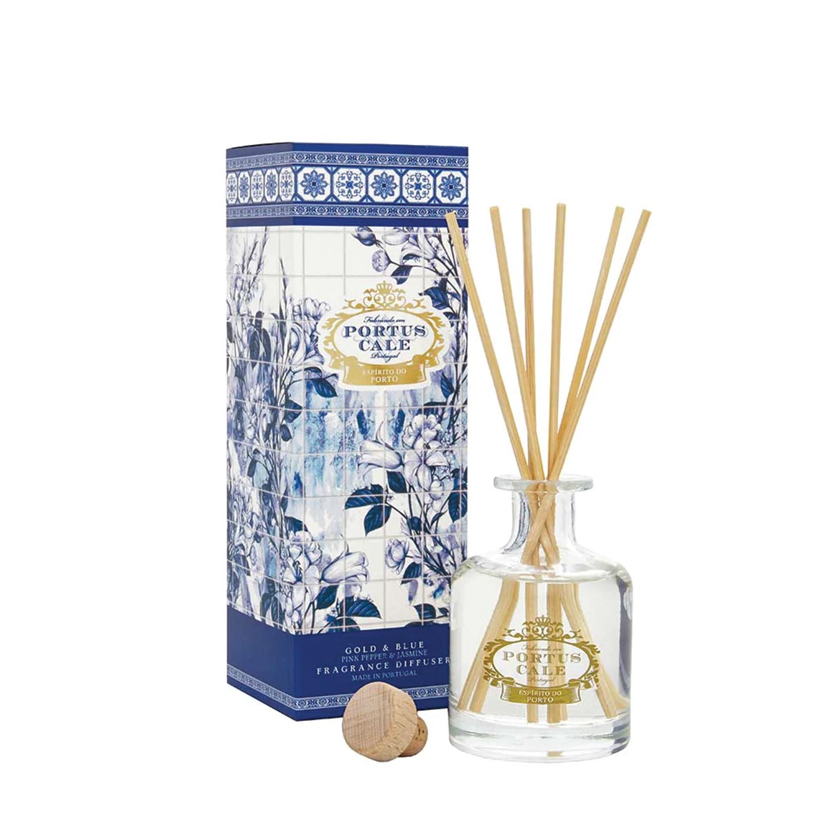 Castelbel Portus Cale Gold & Blue Fragrance Diffuser - 100Ml