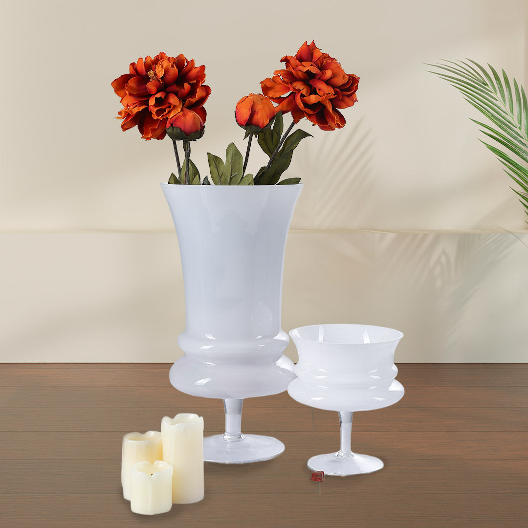 Zwiesel Z1872,Vase Milky White Glass Pcs