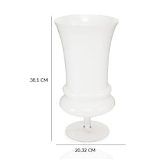 Zwiesel Z1872,Vase Milky White Glass Pcs