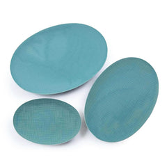 Rosenthal Mesh Aqua Color Oval Serving Platter