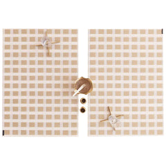 Stitch Placemat Gold