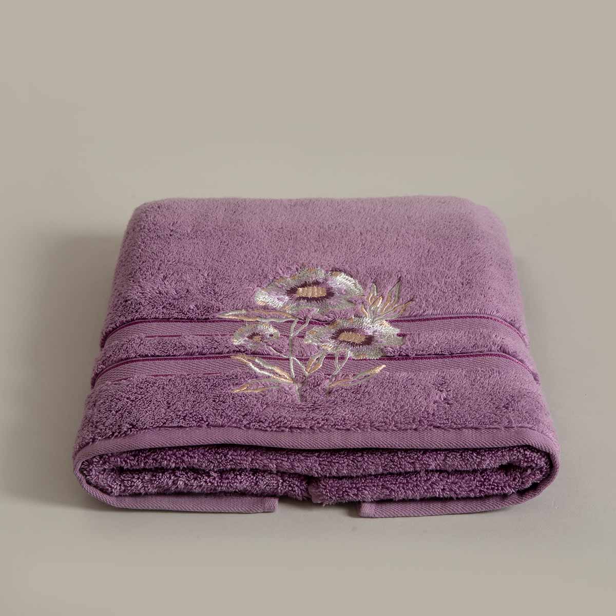 Lilac Bath Towel