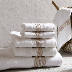 Snowy Bath Towel