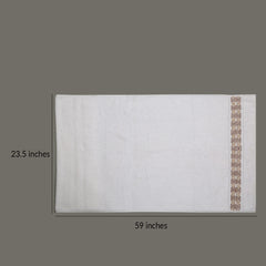 Snowy Bath Towel