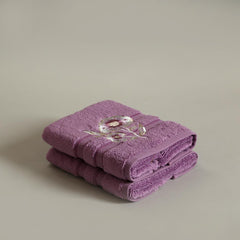 Lilac Hand Towels Set of 2