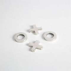 Metal Tic Tac Toe Game Set