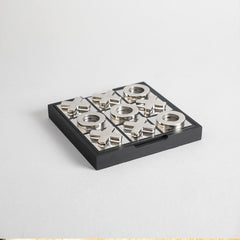 Metal Tic Tac Toe Game Set