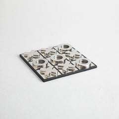 Metal Tic Tac Toe Game Set