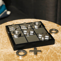 Metal Tic Tac Toe Game Set