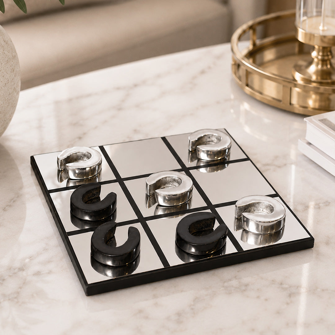Horse Shoe Tic Tac Toe Game Set