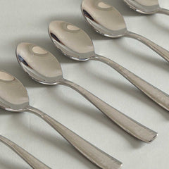 Aldor Tea Spoon Set Of 6 Silver