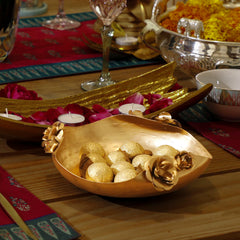 Gunkar Deco Round Pooja Thali