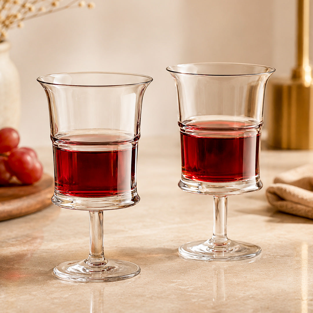 Nude Jour Red Wine Glasses Set of 2