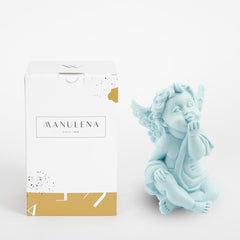 Manulena Spiritualist Aromatic Decorative Pc Blue Angel in Cosy Musk Fragrance