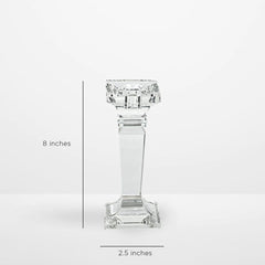 Dominer Crystal Candle Holder Medium