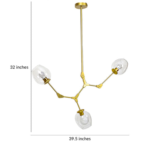 Ezra 3 Leged Chandelier