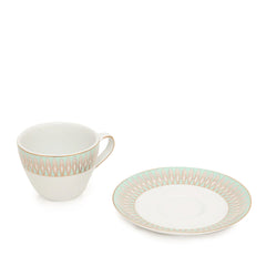 Amber Cup & Saucer