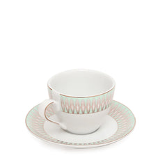 Amber Cup & Saucer