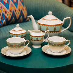 Amber Cup & Saucer