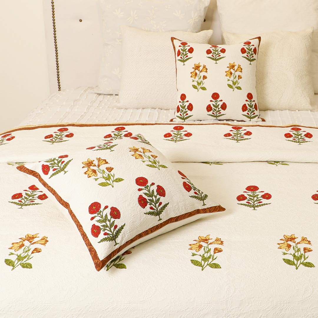 Briar Bedspread with 2 cushion covers