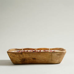Amaris Mango Wood Candle Large