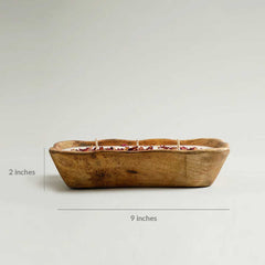 Amaris Mango Wood Candle Large