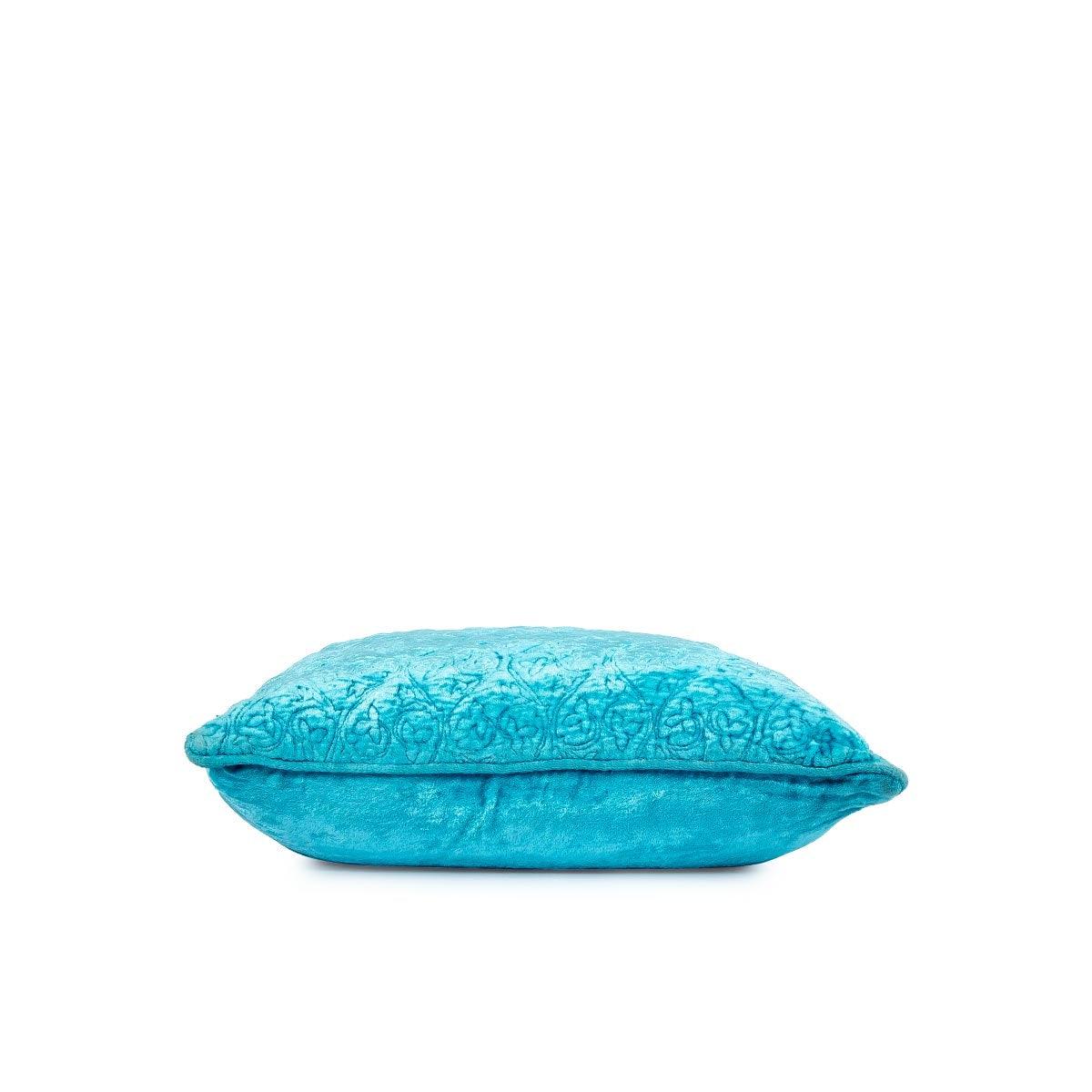 Clara 20 In X 20 In Aqua Cushion Cover - Home4u
