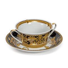 Versace Prestige Gala Soup Cup with Saucer