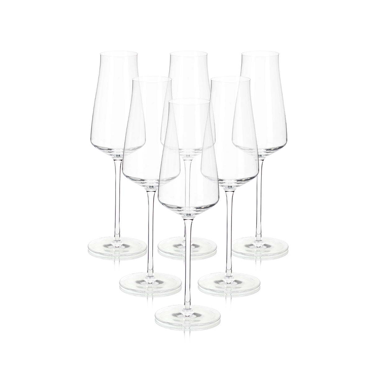 Z1872 Sparkling Wine With Ep Wine Set of 6