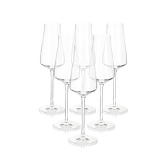 Z1872 Sparkling Wine With Ep Wine Set of 6