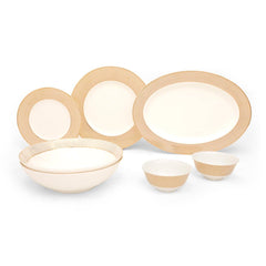 Platina Dinner Set of 27 Gold - Home4u