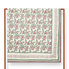 Guncha 90 In X 90 In Pink Bedspread - Home4u