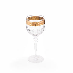 Versace Medusa Water Goblet Clear