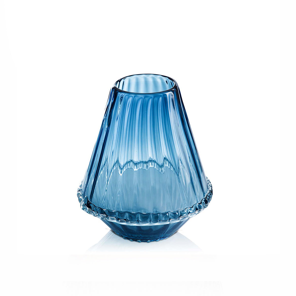 Glass Vase Blue