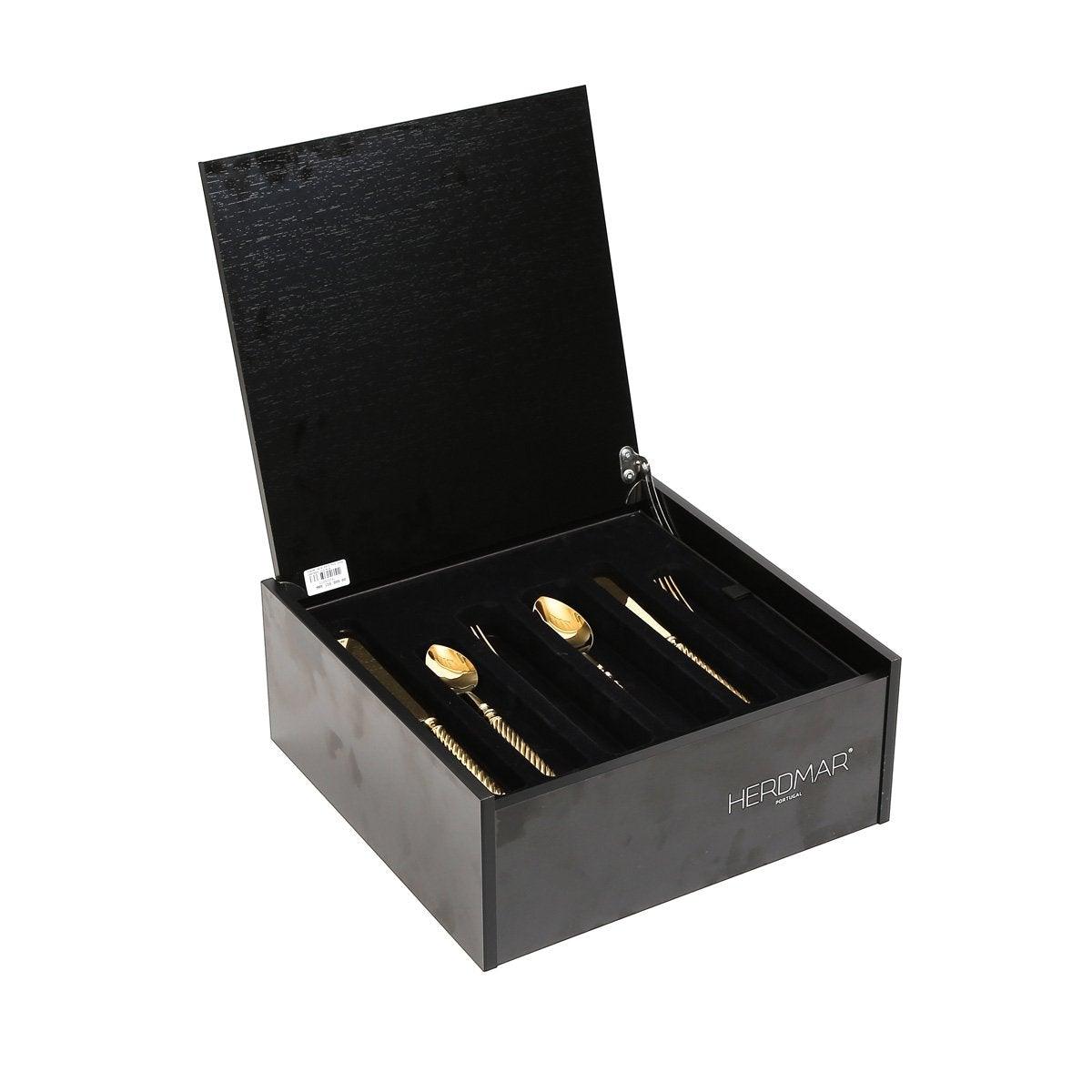 Herdmar SOBOR 18/0 GOLD PVD WOOD - Home4u