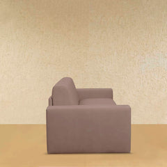 Morris Basic Sofa Cum Bed - Light Brown