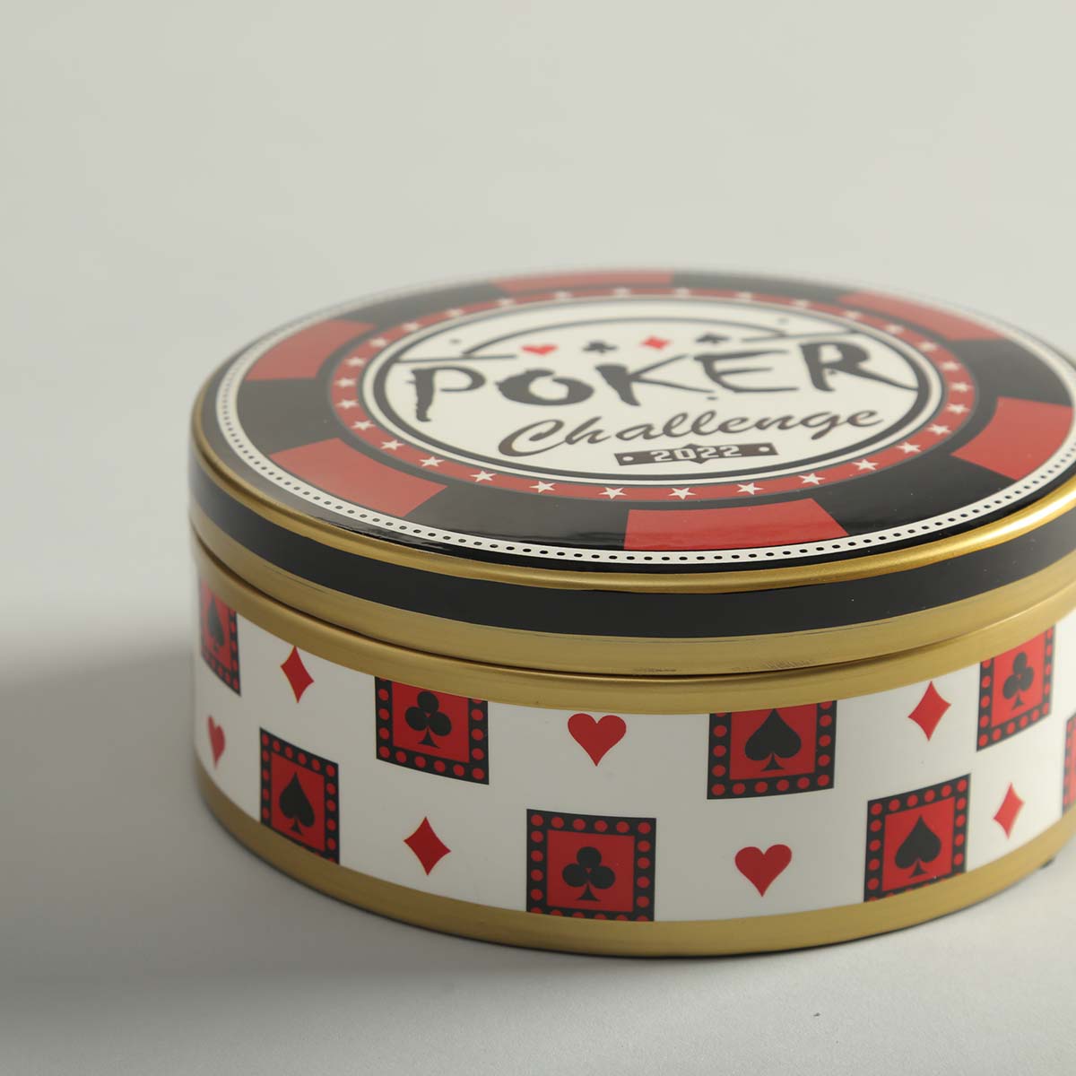 Poker Porcelain Storage Box