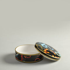 Retro Snakes Porcelain Storage Box