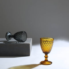 Siara Amber Glass Set of 6