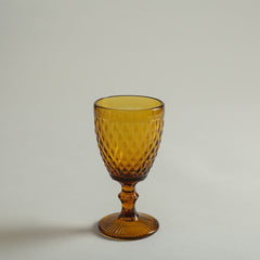 Siara Amber Glass Set of 6