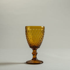 Siara Amber Glass Set of 6