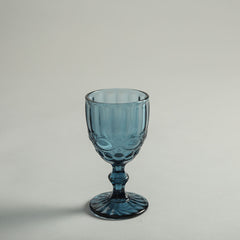 Rouchere Blue Glass Set of 6