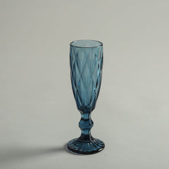 Riverre Blue Stem Glass Set of 6