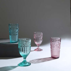 Rousha Aqua Glass Set of 6