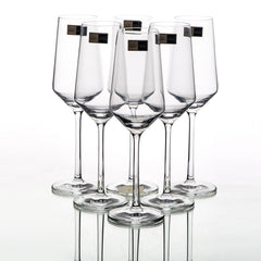 Zwiesel Kristallglas Sz,Champagne With Efv. Point Transparent Glass Set Of 6 - Home4u
