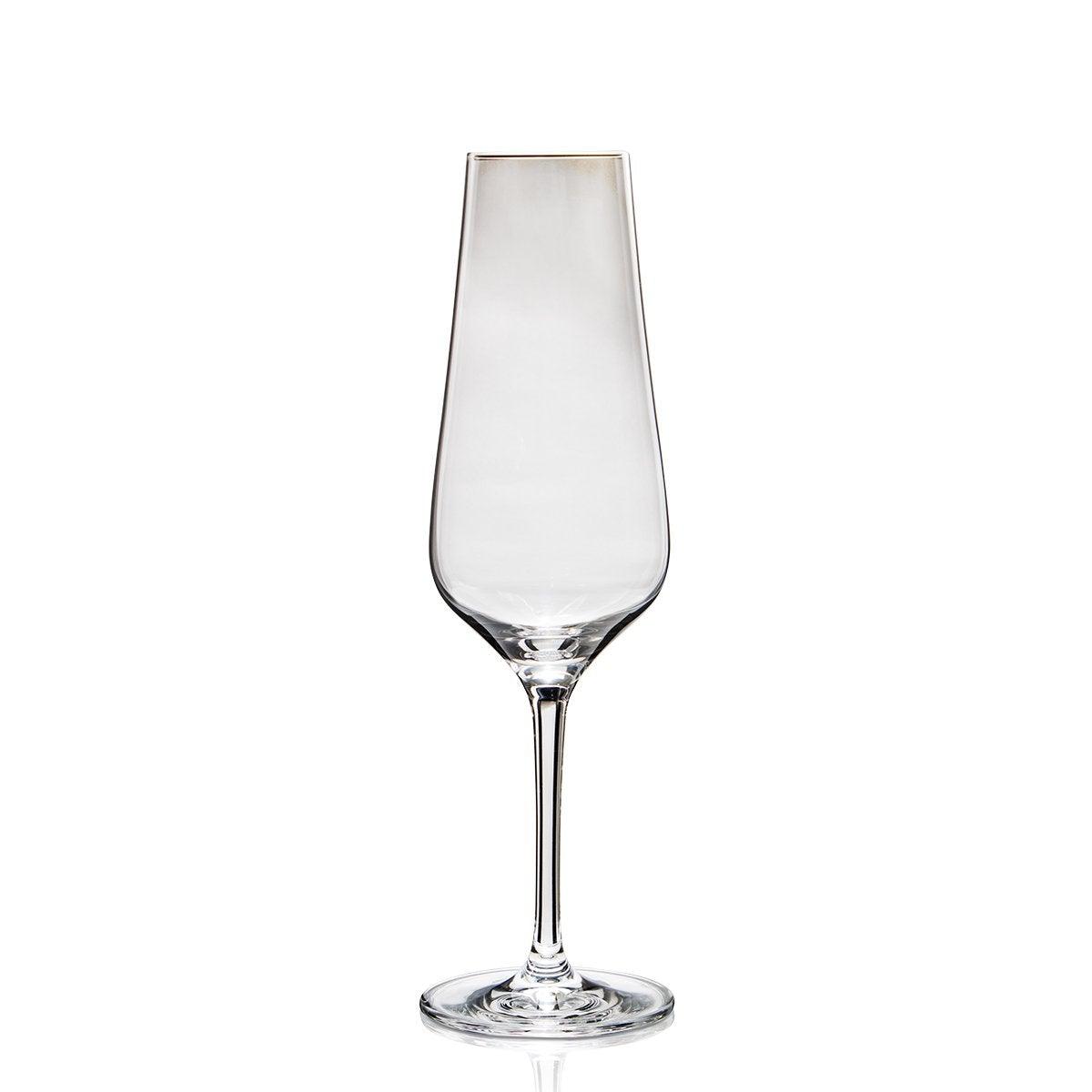 Zwiesel Kristallglas Sz, Champagner Epernay Fine  Transparent Glass Set Of 6 - Home4u